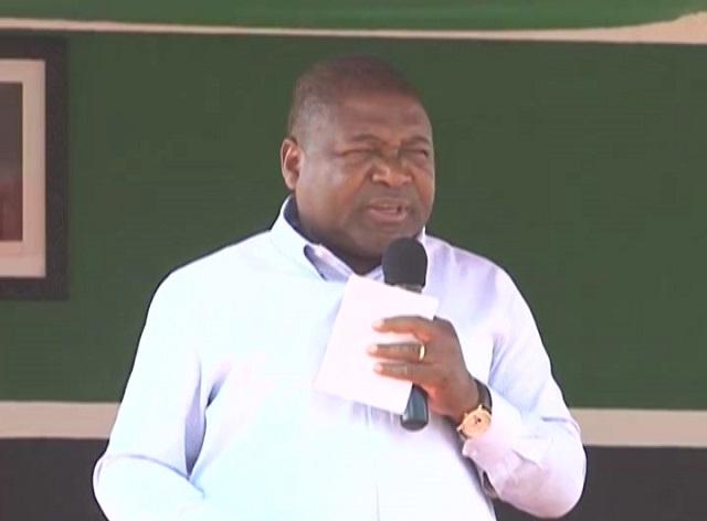 Na visita Presidencial: Filipe Nyusi explica sobre o desejo do governo em contrariar a crise financeira mundial