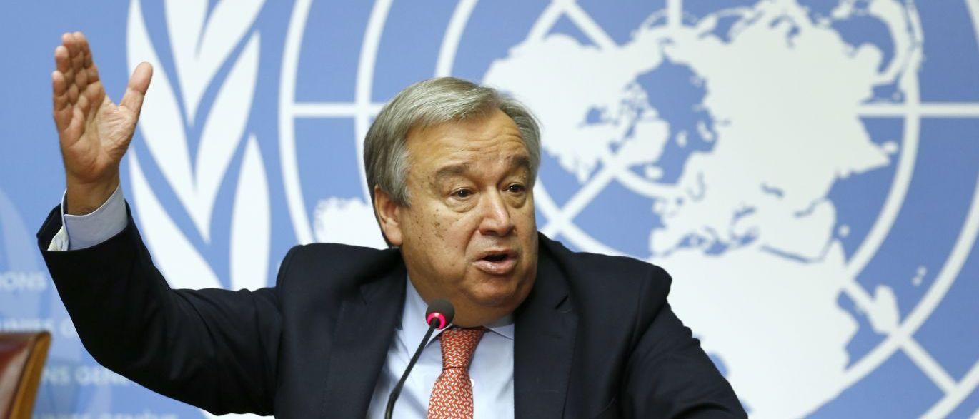 António Guterres apontado como o novo secretário-geral da ONU