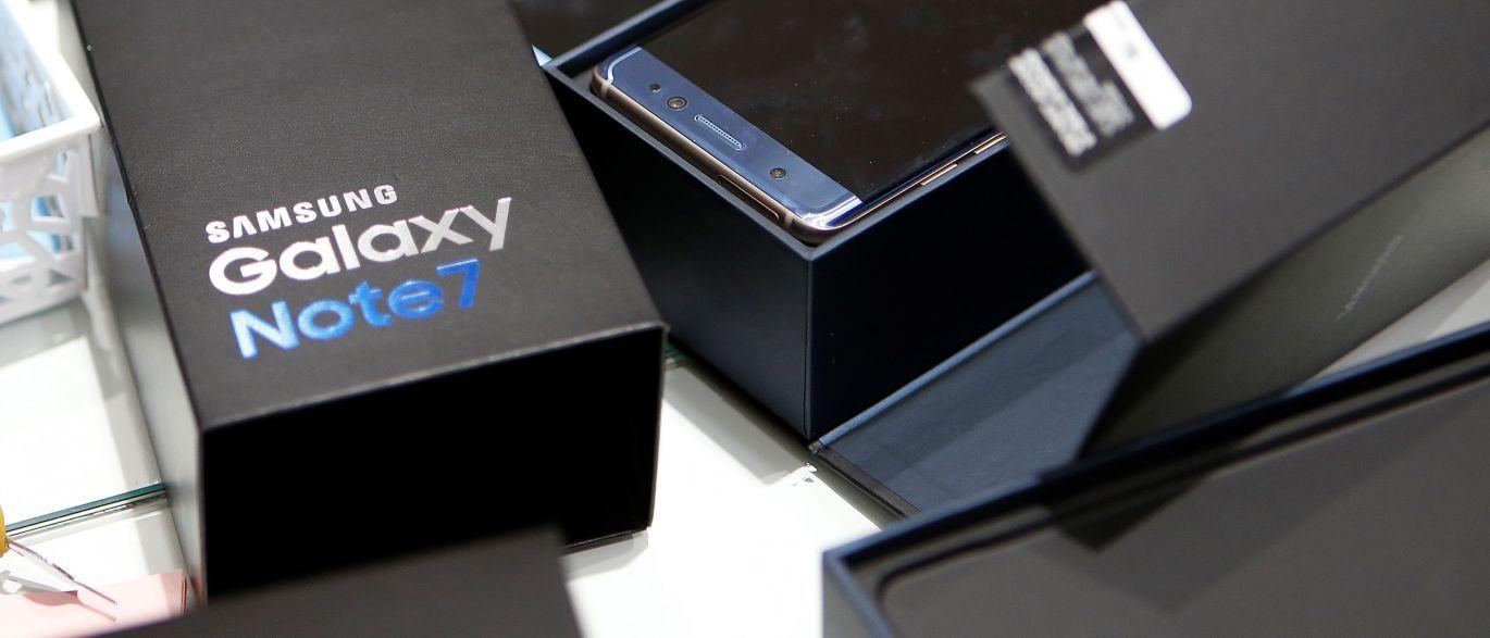 Foi a própria Samsung que testou as baterias do Note 7