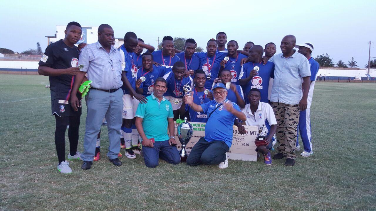 Clube de Chibuto bi-campeão da Taça dos Combatentes