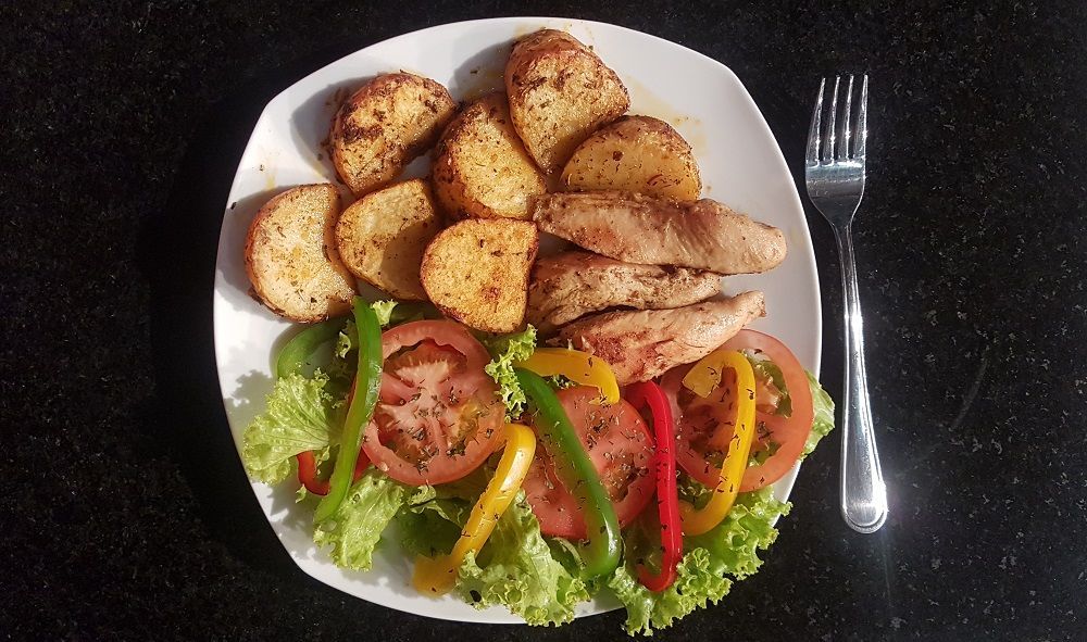 Batata Marinada no Azeite Gourmet