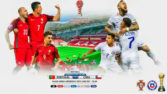 Portugal Vs Chile hoje, às 19:45h