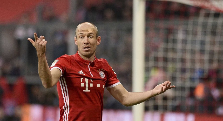 Bayern Munique já elegeu o sucessor de Arjen Robben