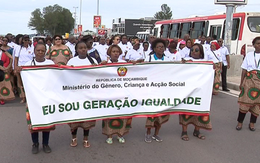 Eu sou geração igualdade É lema de celebração do mês da mulher hoje lançado em Maputo por Isaura Nyusi.png