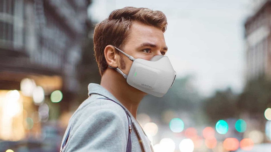 LG apresenta uma máscara inovadora com dois filtros de ar (e não só)