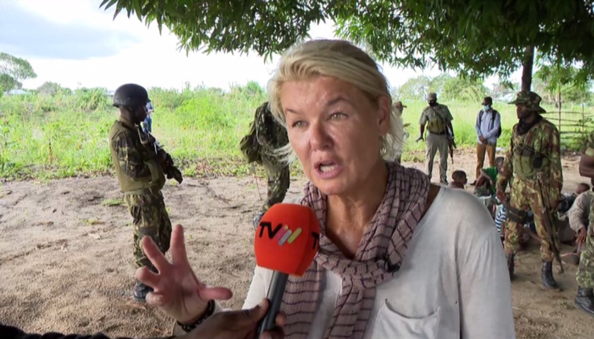 A Jornalista da SkyNews, Alex Crawford testemunhou o ambiente de recuperação de Palma