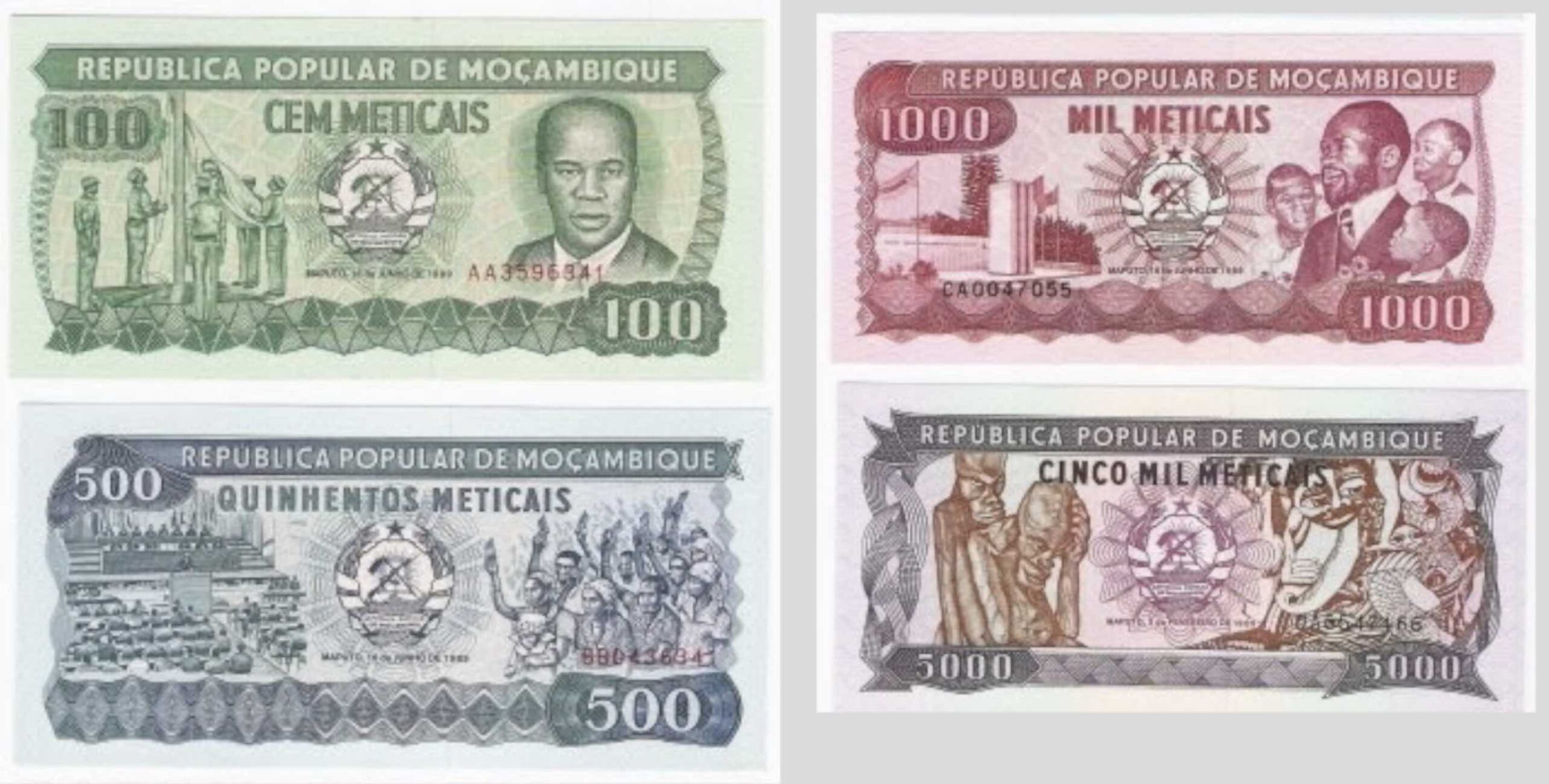 Hoje é Dia do Metical: Passam 41 anos da instituição da moeda nacional