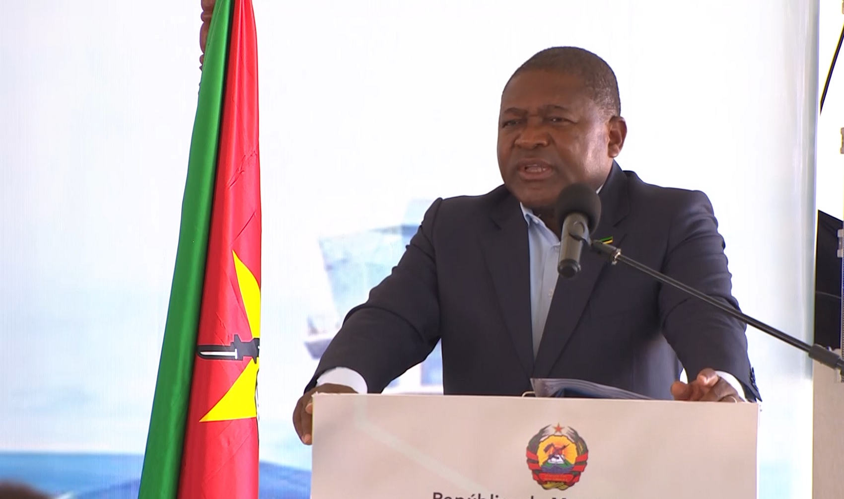 Nyusi diz que sector do turismo será maior beneficiário do Aeroporto Filipe Jacinto Nyusi
