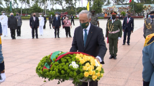 Marcelo Rebelo de Sousa rende homenagem aos Heróis moçambicanos em Maputo