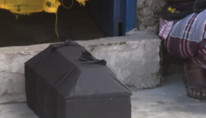 Cidadã encontra caixão vazio à entrada da sua casa, no Bairro de Chipangara
