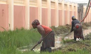Chuva deixa Bairro Triunfo alagado