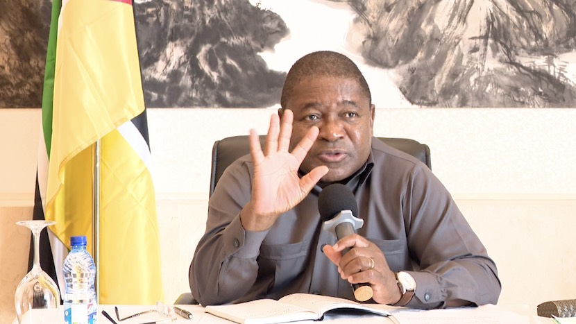 Guiné Equatorial: Nyusi reuniu-se com a diáspora moçambicana