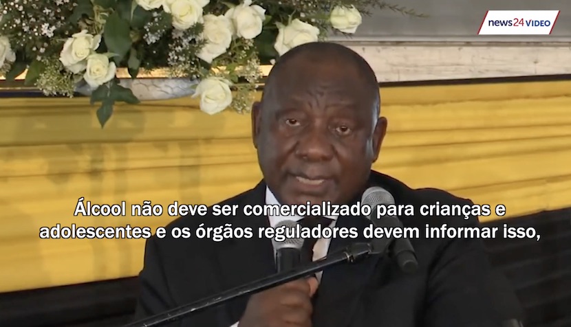 África do Sul: Ramaphosa quer debate sobre consumo de álcool por menores