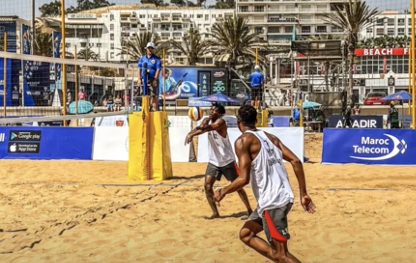 Africano de voleibol de praia 2022: Dupla Ainadino Martinho e Jorge Monjane nos oitavos-de-final