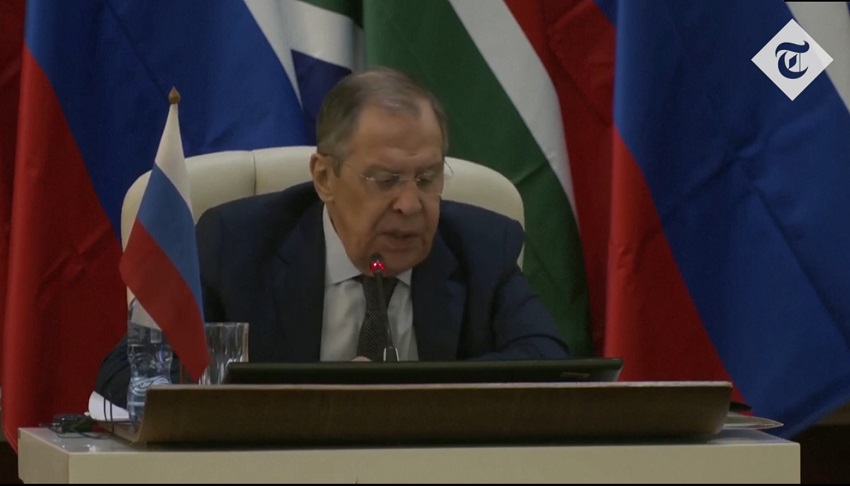Chefe da diplomacia russa visita África do Sul