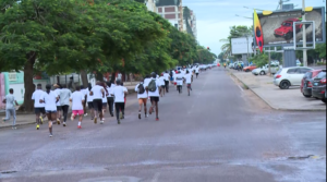 Corrida à volta do mundo 2024:  Trezentos atletas participaram na prova, esta quinta-feira, em Maputo