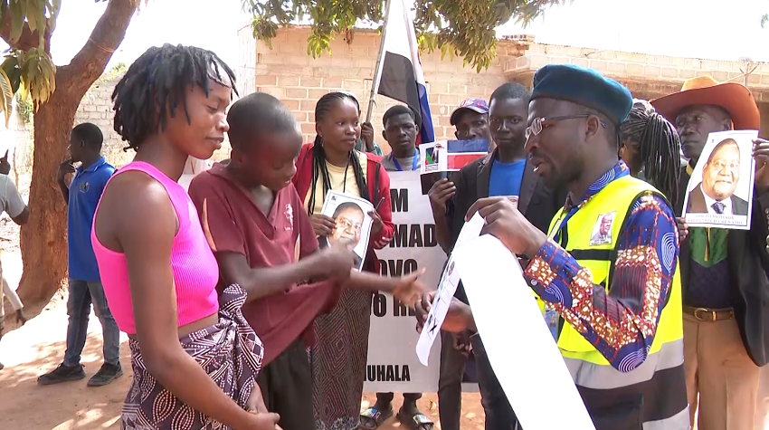 Renamo na cidade de Nampula:Diz que votar em Ossufo Momade é votar num candidato honesto e íntegro