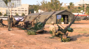 Celebração dos 60 anos das FADM :Antigo recinto da FACIM acolhe exposição de equipamento militar