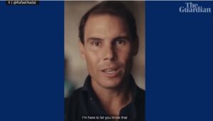 Aposentadoria do Tenista Espanhol:Rafael Nadal anuncia retirada aos 38 anos de idade