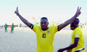 CAN de futebol de Praia : Moçambique vence Malawi por três a Quatro