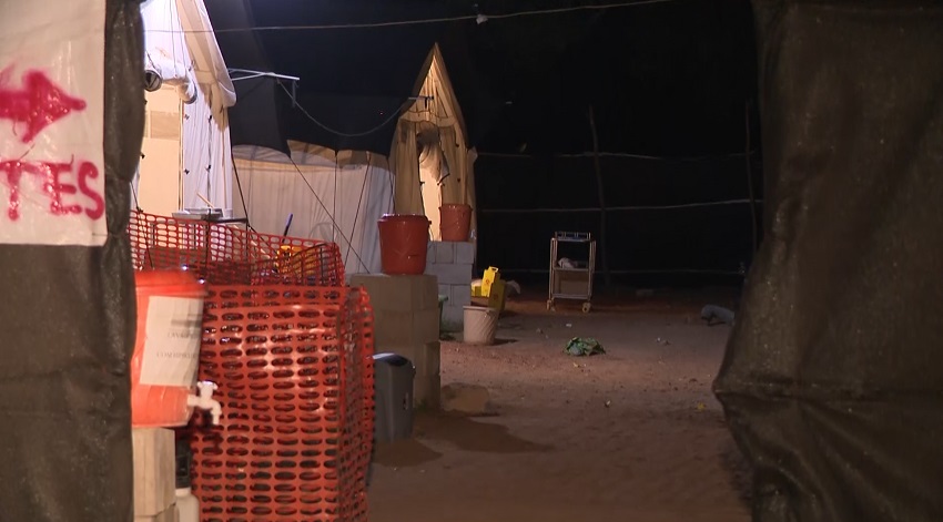 Centro de tratamento de cólera de Nametil:Boatos levam a vandalização da unidade sanitária e incêndio de uma viatura