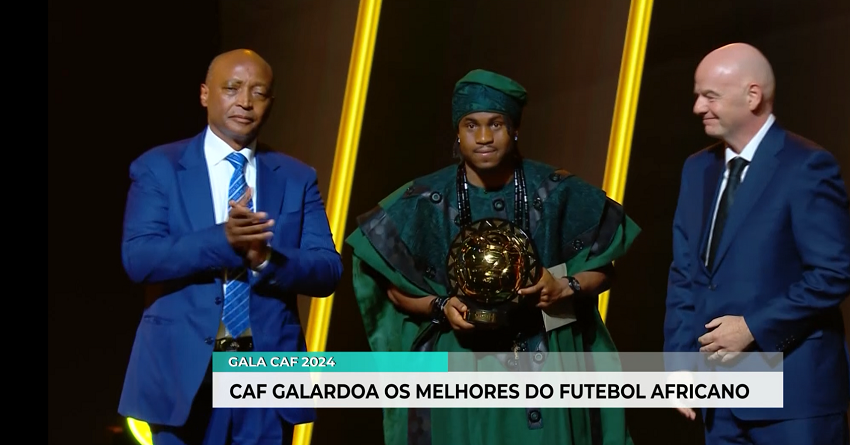 Confederação Africana de Futebol:O nigeriano Ademola Lookman eleito melhor jogador do ano